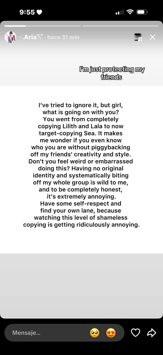 nocteveil's tweet photo. OK, it's me again. this has escalated just because i made my account private due to the harassment i’m receiving from them (led by a 16-year-old girl). if you're friends with them, are close to them, or know them, please SOFT BLOCK ME. https://t.co/5Sm1ObSbP3