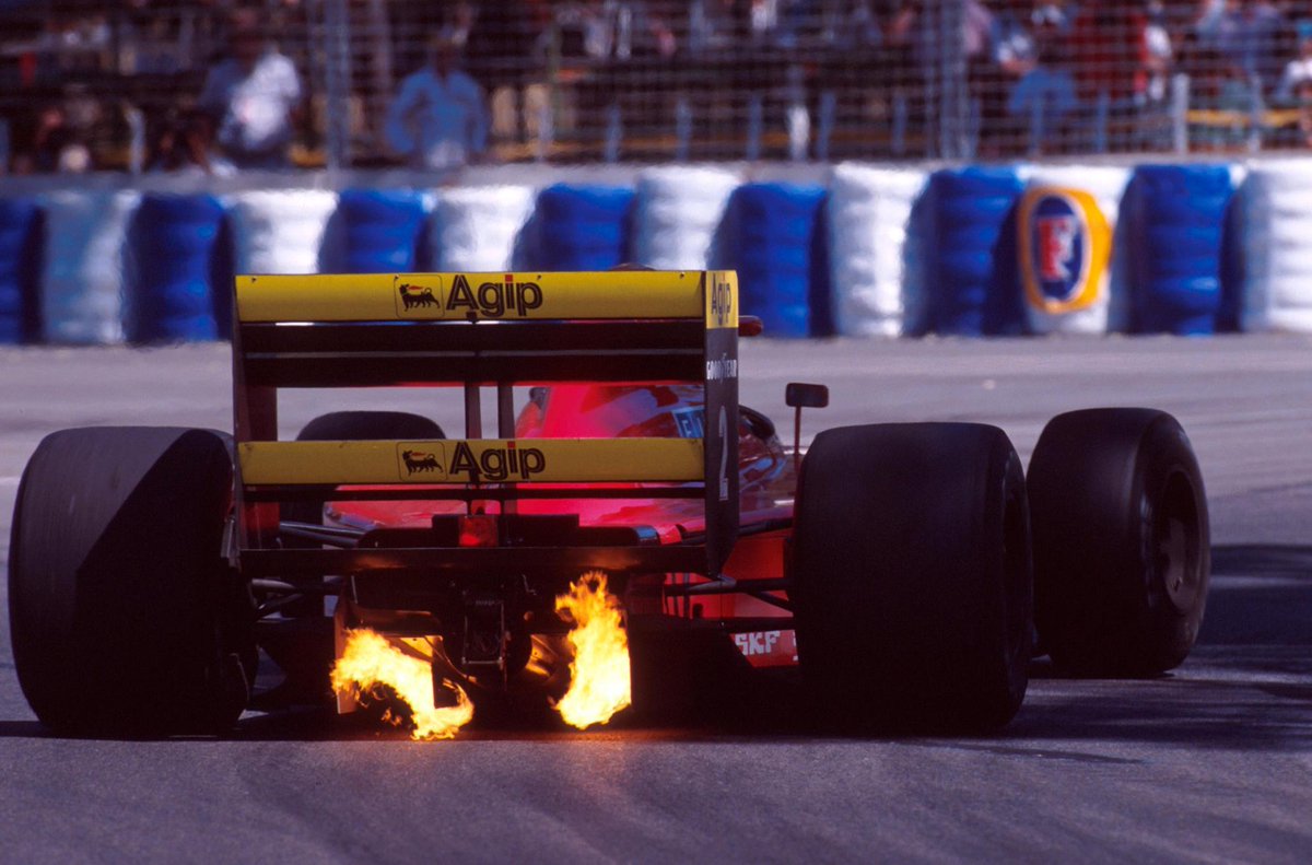 LegendarysF1's tweet photo. Nigel Mansell, Ferrari 641 - Ferrari Tipo 037 3.5 V12. GP Australia 1990.

📸: Sutton Images/Getty Images.

#F1 https://t.co/Pk2U949tdU