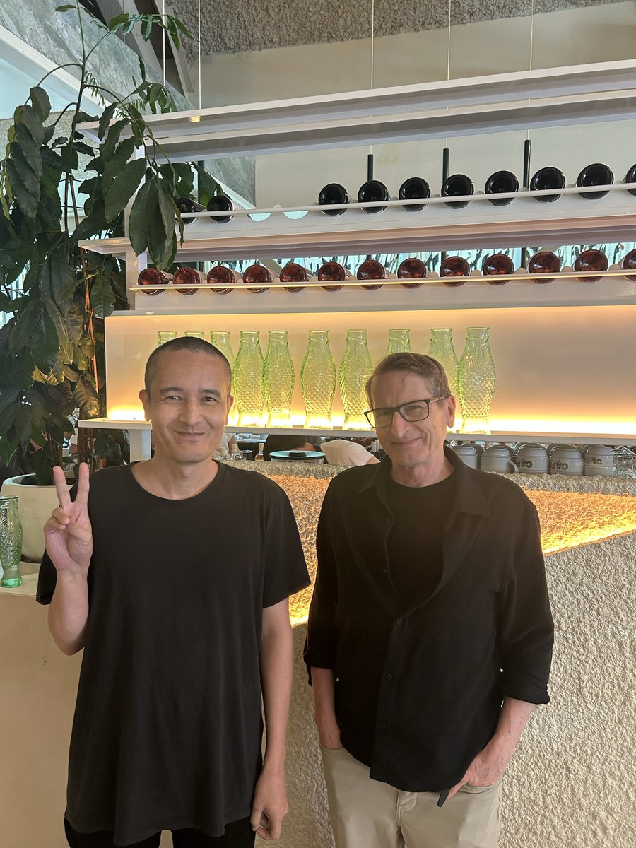 onthomas_tweet's tweet photo. #wednesdaywisdom Photographer Greg Girard, father, and Design Scholar Thomas Girard, son, at Elio Volpe https://t.co/ZnF4gf7k3B

#podcasting #podcasters of Instagram #podcasts #spotify #podcastlife #podcaster #music #youtube #radio #comedy #hiphop #applepodcasts #love #podcasters #podcastshow #itunes #spotifypodcast #newpodcast #interview #entrepreneur #motivation #applepodcast #s #radioshow #art #di