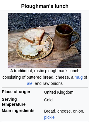 DelicateSwarm's tweet photo. @HotelLiquid Ploughman > pleb https://t.co/ViFdJYQBvV