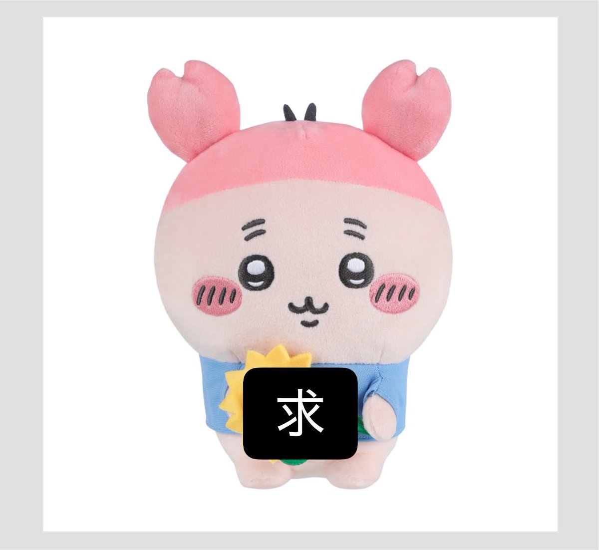 tnno_h's tweet photo. 【交換】ちいかわ エニマイくじ ぬいぐるみ

◎譲
ちいかわ

◎求
古本屋 カニちゃん

7/31or8/21池袋手渡し
ピンポイントで難しいかと思いますがよろしくお願いいたします https://t.co/sR2nLdMfyb