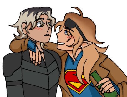SuperYuri07's tweet photo. [Strawpage request] —> “Hear me out… A drawing of milly’s Kara x Florence’s Yelena. 😌”

I hope I did them right for you anon..  I never watched thunderbolts :( 

#YelenaBelova #Supergirl #KaraZorEl https://t.co/zjAsqPNRbr