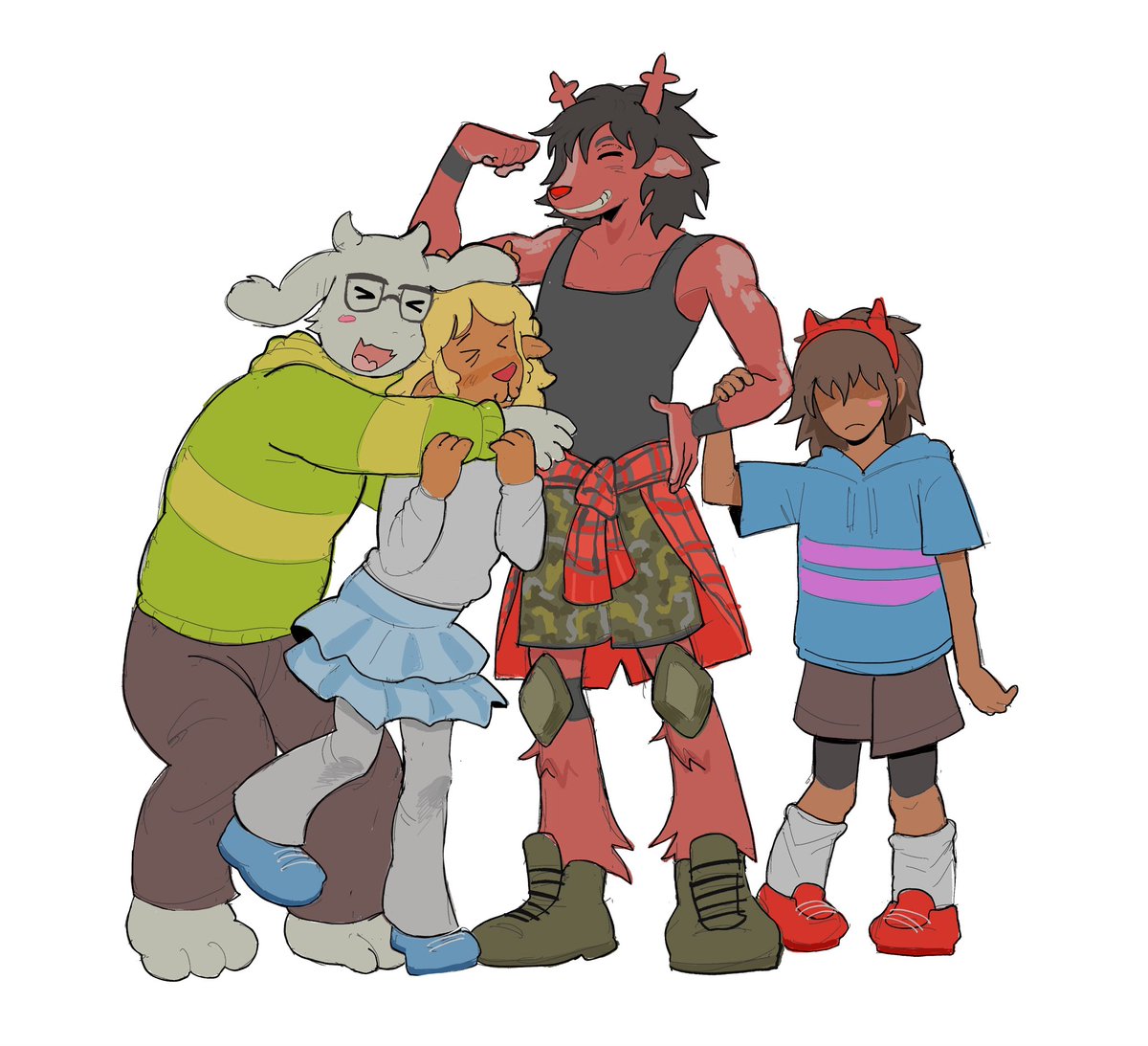 kjoooooji's tweet photo. #deltarune https://t.co/6zxldmyFe7
