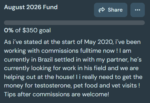 poobit_pespillo's tweet photo. DONATION REQUESTS ARE OPEN AGAIN! you just leave your request in the  kofi window + the more you give the  more complex/rendered the request  can be, ive gotta get my tgel this next week!>>  https://t.co/S2VAyff1dO https://t.co/LKaSPCkQKJ
