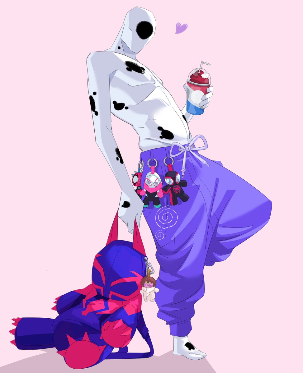 stitchedspider's tweet photo. Drawing The Spot every day until Beyond The Spider-Verse releases - Day 1045 https://t.co/oOSNecmHom