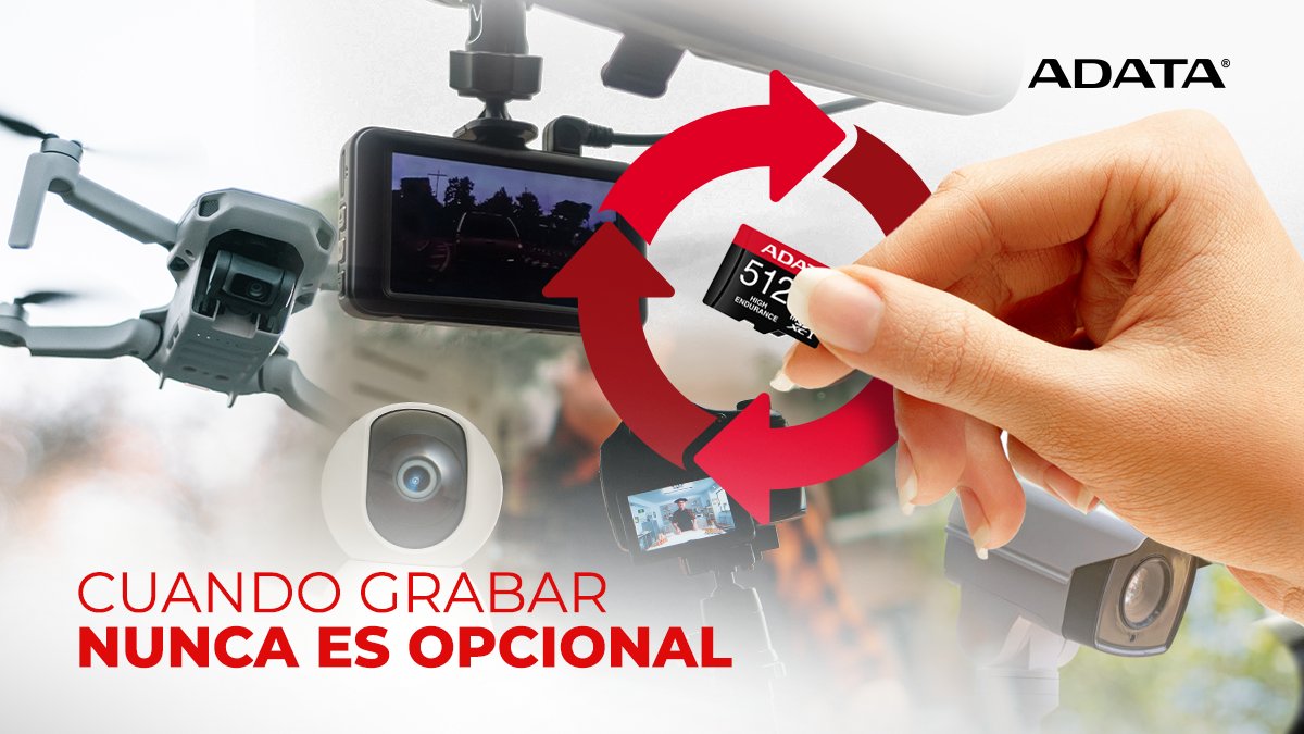 adata_mexico's tweet photo. Hay memorias que nacieron para fotitos de brunch, y hay memorias que nacieron para chambear horas sin quejarse. 😌💾
La UHS-I U3 V30S High Endurance aguanta grabación constante. Pequeña pero con más resistencia que tú en cierre de mes.📉
#ADATA https://t.co/Psy2VlMjsB