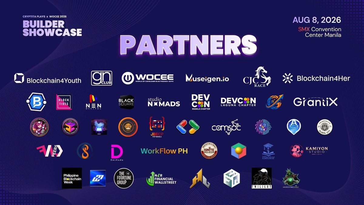 EironFycee's tweet photo. Proud to share to everyone in the #web3 space #Philippines. @cryptitaplays is now the community of web3 communities.

Look at these top brands @bitpinas @blocktides @museigen_io @DEVCONPH @philippinebc_wk @gnclubofficial 

https://t.co/OMojevJskc https://t.co/WTGxMmHSWG