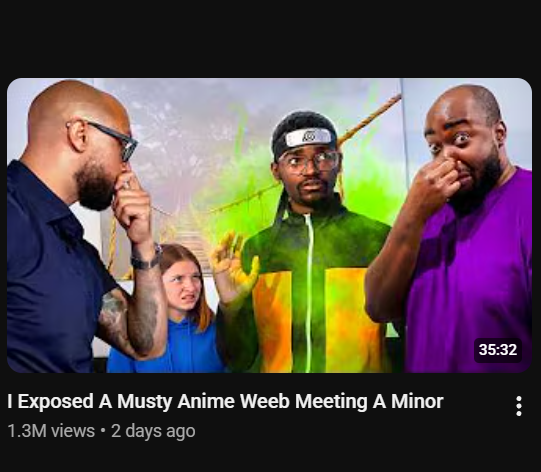 brospethithink's tweet photo. In only the past 2 weeks, Jidion has made 3 videos where he used thumbnails that contain AI generated little girls in distressed situations. The third image literally implies that she was about to be recorded getting raped https://t.co/hK9ieOiAln