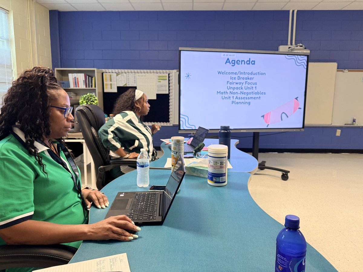 KGeducator8's tweet photo. Two great days of ELA &amp; Math PLTs @SeabornLeeES !  @golden_kelvin1  @AlchemistofEDU @RonMaxwellFCS1 https://t.co/OtI27icjRa