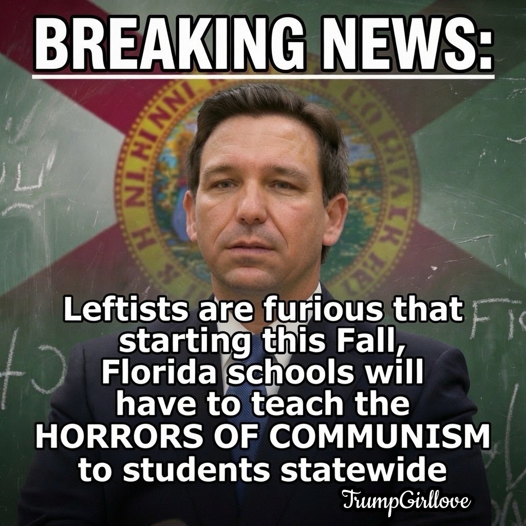 TrumpGirlLove's tweet photo. 🚨🚨 Thank you, DeSantis! This should be taught in every state. Do you agree? https://t.co/LFo7FGh8vW