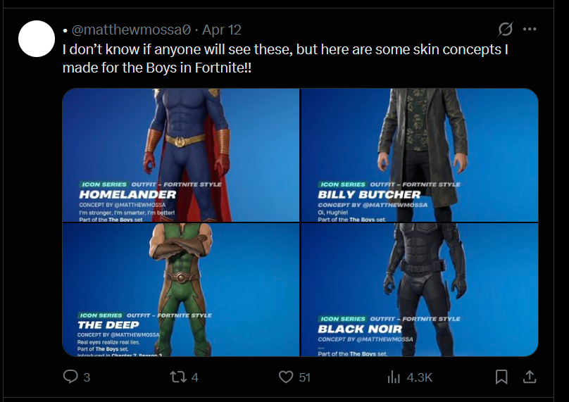 Dragon_Tavinn's tweet photo. @matthewmossa0 @Fortnite 🫠 https://t.co/d4h4nPS6Lg