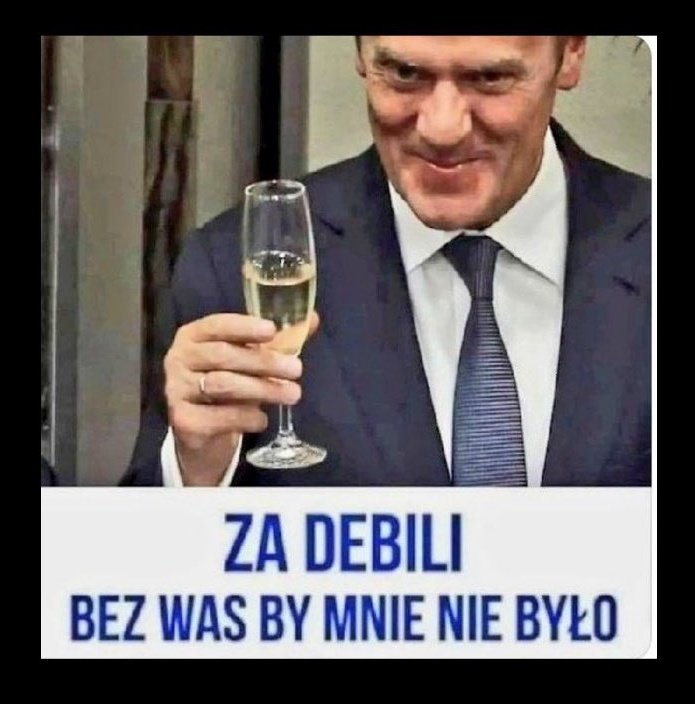 Nowina_Orlicki's tweet photo. @Obywatelska_KO @donaldtusk Der Taufel ubrał się w ornat i ogonem na mszę dzwoni. 
Sam, szmaciarz, brał udział w ustawach, powoływał się na bandziora Murańskiego, sznura życzył prezydentowi Dudzie, a teraz rżnie głupa. Bezczelny, załgany hipokryta! https://t.co/1nHyWBn4BV