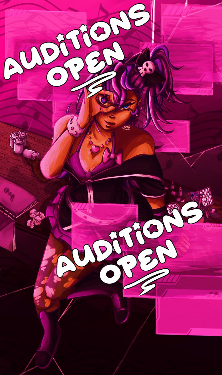 DrGuiltyPleasur's tweet photo. Our VA Auditions are still open!! We need your voice!

CCC - https://t.co/KZwzePlQ43

Artist - @GyaruMuu https://t.co/a54V6WdGuf
