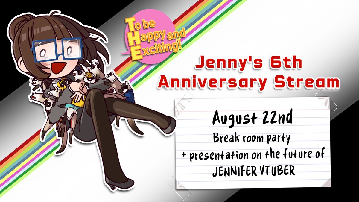 JennyVtuber's tweet photo. ARE YOU READY FOR A POWERPOINT PRESENTATION?? 🥳 https://t.co/frzgMkm0vi