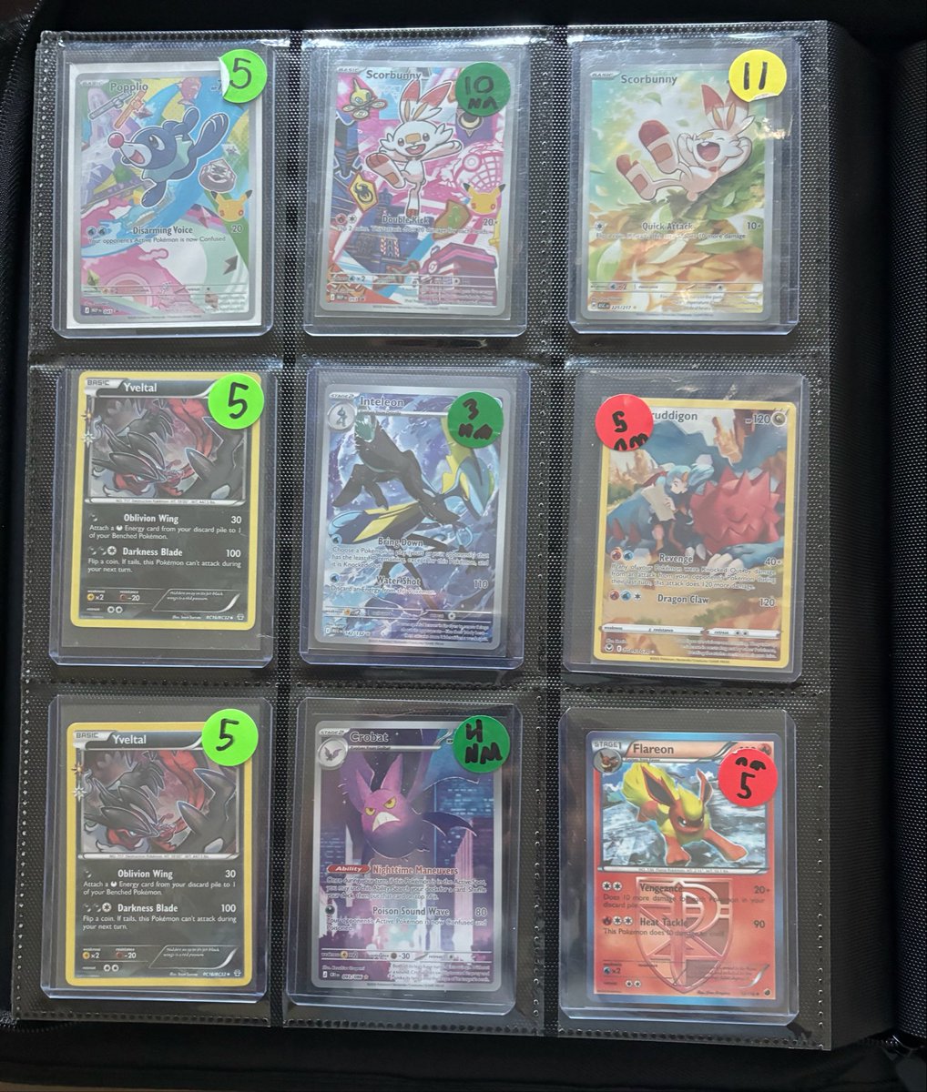 BROTHERHOODCOLL's tweet photo. Raw lot
Comment card name to claim
Send offers
Send partial trades https://t.co/E5KIOvw4tm
