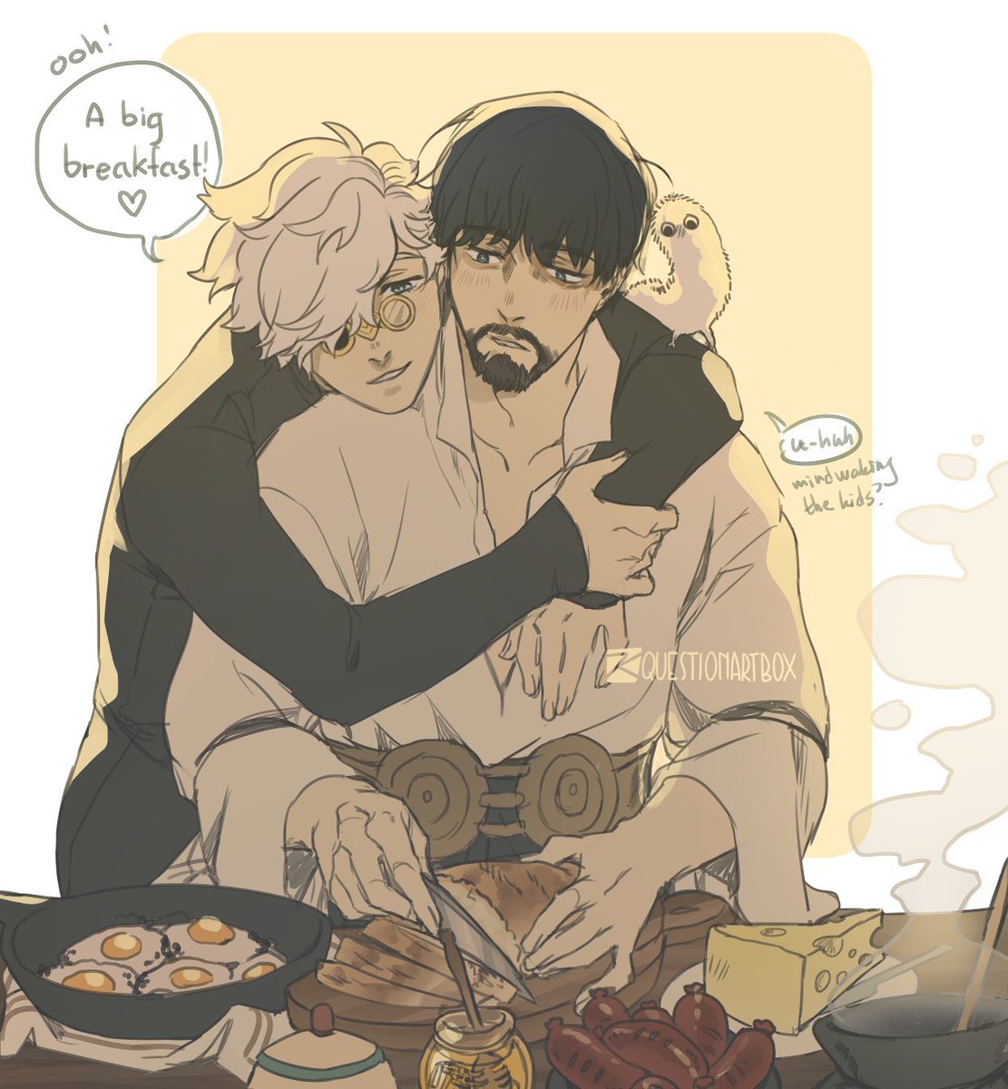 nekodoruBox's tweet photo. a bit of my #orufrey art 🤍 https://t.co/N5qUhh8b6p