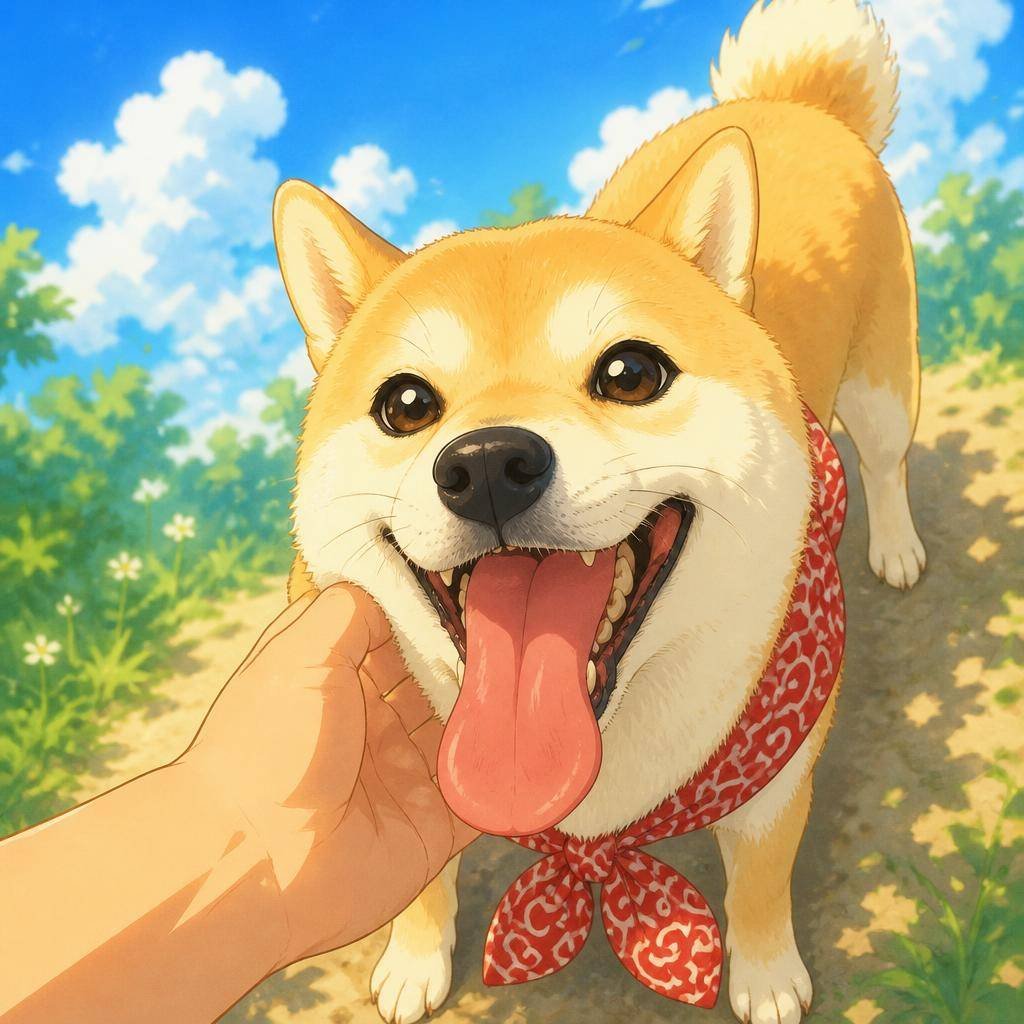 __k_r_m's tweet photo. うちの犬の写真をAI処理したらアホほど可愛くなった(◍´꒳`◍) https://t.co/mqxEhPUMR2