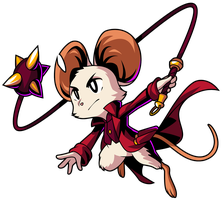 BlueDouble's tweet photo. shout out to rodent ladies in red coats https://t.co/GKfp1mrvaj