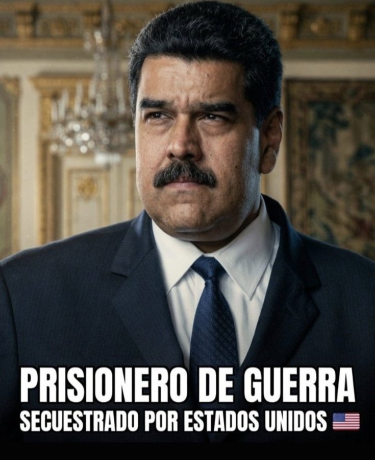 SonPolemicas's tweet photo. A cuántos venezolanos ha asesinado el ejército de Irán?
Ninguno.
A cuántos venezolanos asesinó el ejército de Estados Unidos el 3 de Enero?
A 153 venezolanos.
Quién secuestró al Presidente de Venezuela? 
Quién es el Terrorista...Irán o Estados Unidos? https://t.co/kRClPs3VWe