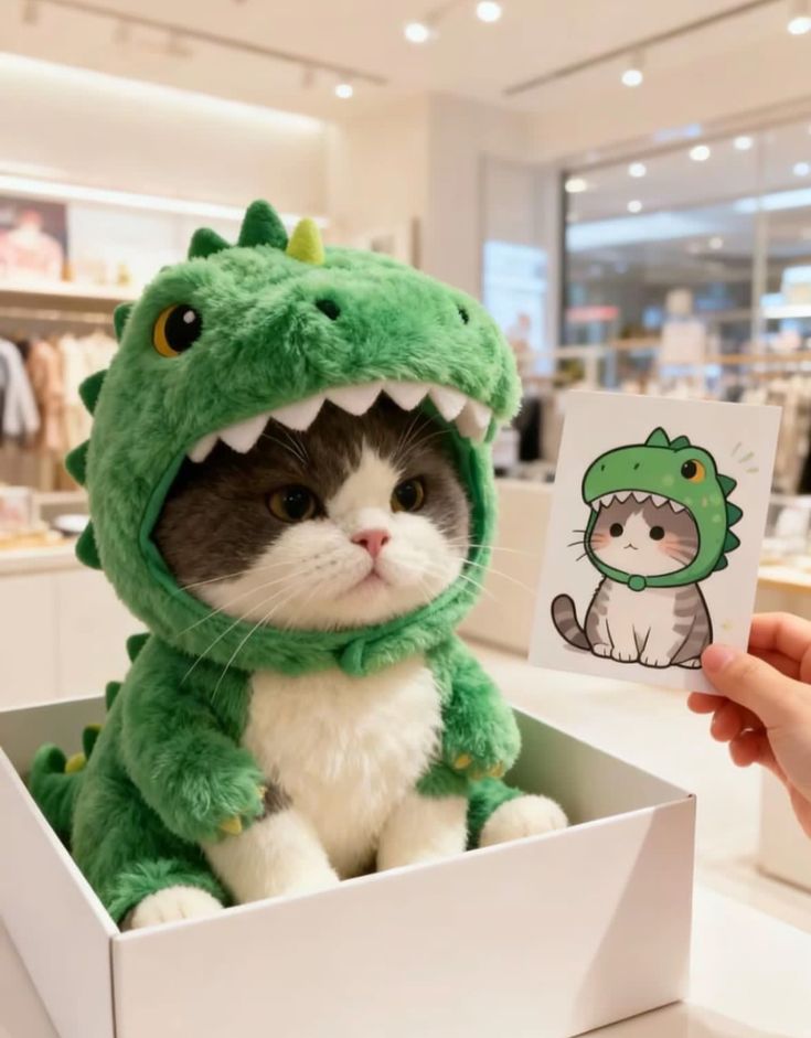 nekocatts's tweet photo. Like a dinosaur 🦖 https://t.co/kP3HgxNE12