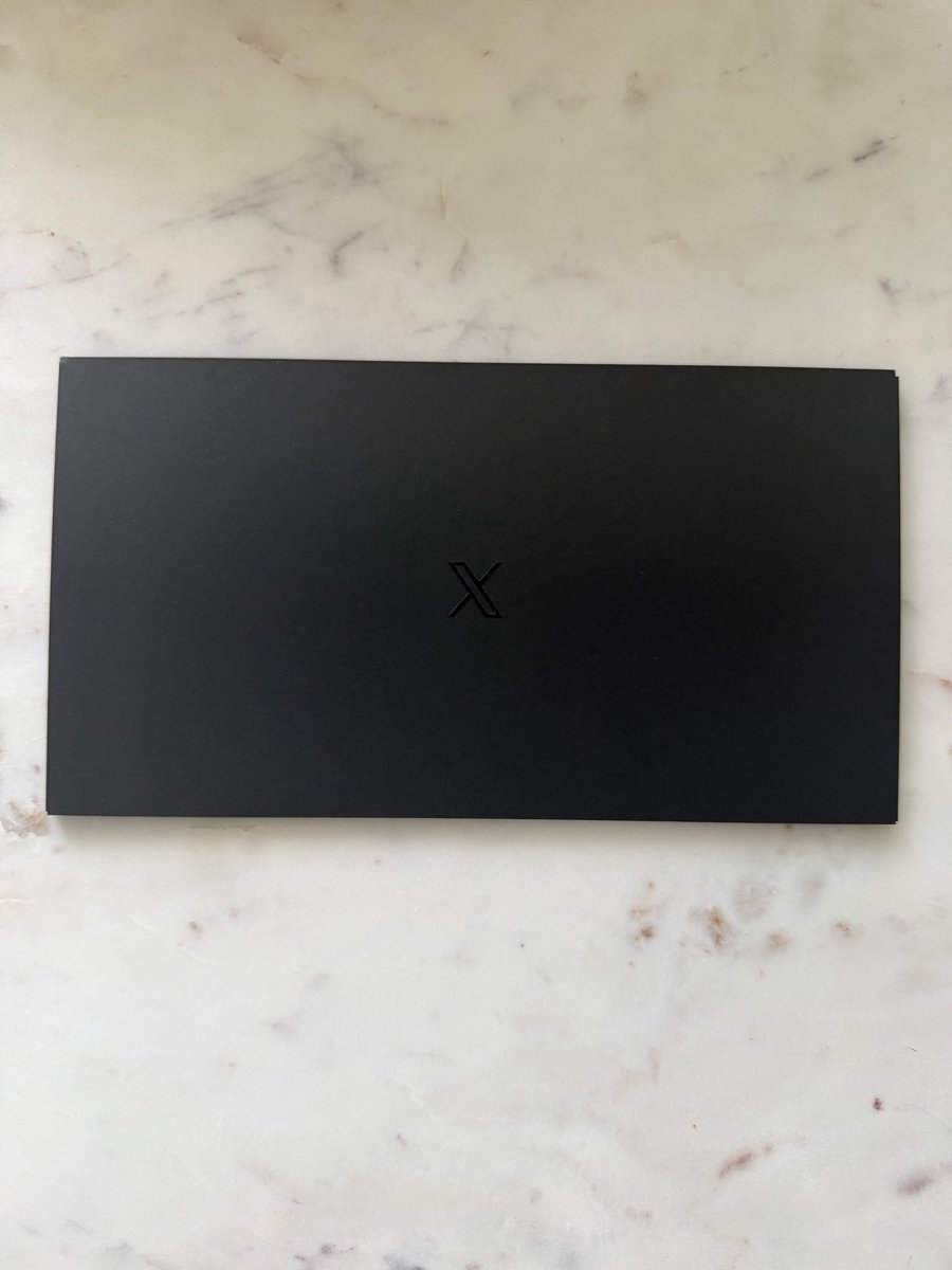 dbosleyjr's tweet photo. Love my new X Money card. Hope it’s accepted on Mars 🔴🚀 thanks @dbatura @XMoney @elonmusk https://t.co/TCdZyRu7db