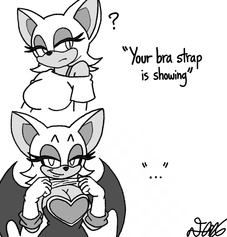Draw_Tilldeath's tweet photo. I hope i'm not too late, here's Rouge https://t.co/fFVGV7T8H0