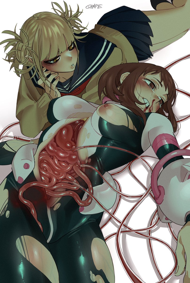 grape_gogo's tweet photo. My first guro art 🐶

#TogaChaco #togahimiko #ochacouraraka #MHA #MyHeroAcadémia https://t.co/YXjQy6GALD