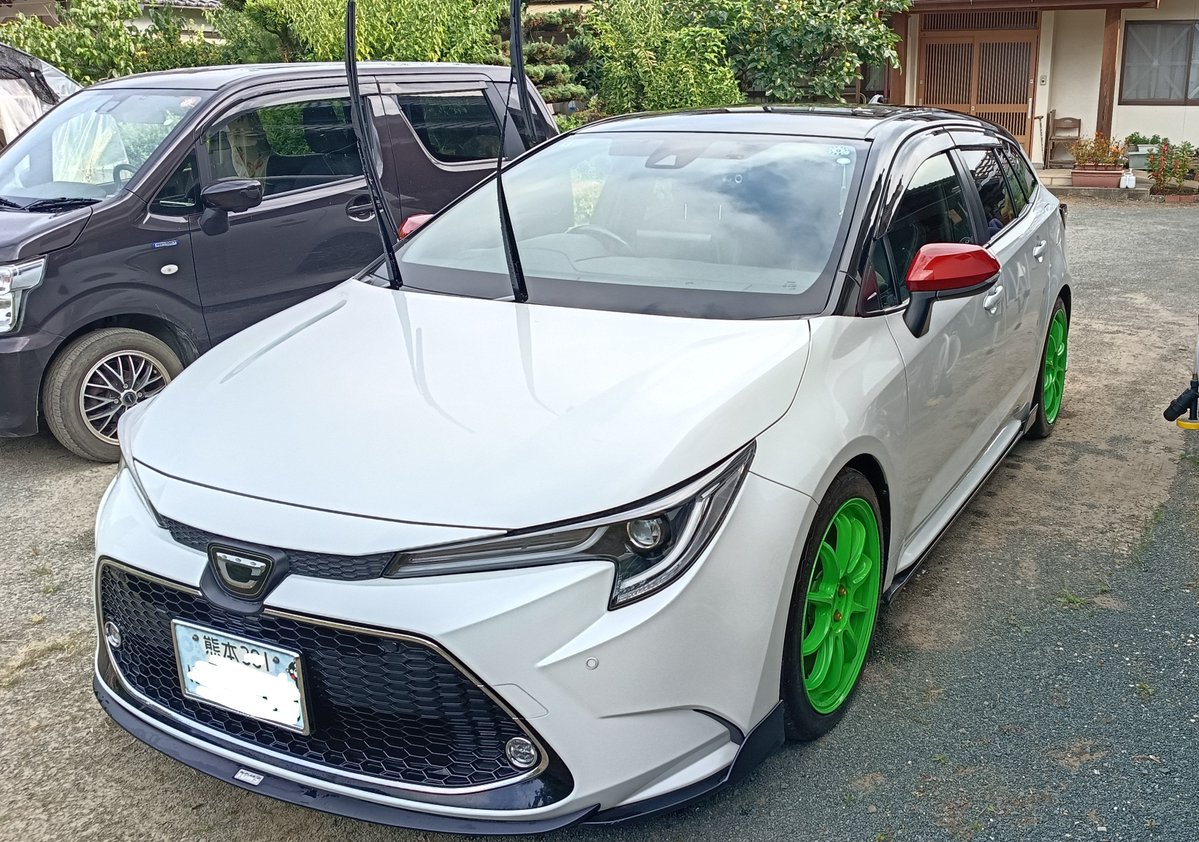 saba3drj_r's tweet photo. 久しぶりに洗車した。雨乞いの儀式
#カローラツーリング https://t.co/MI79sEuJkj