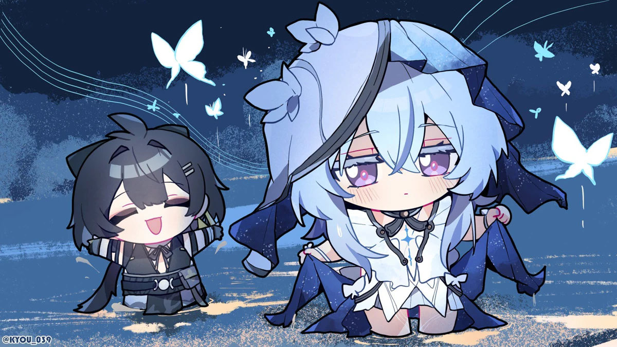 Roverology's tweet photo. "Shorekeeper, that's my name. Not because I guard secrets or the shore itself, but because I'm the one who watches over the roving star." https://t.co/k7rYiZTjWo