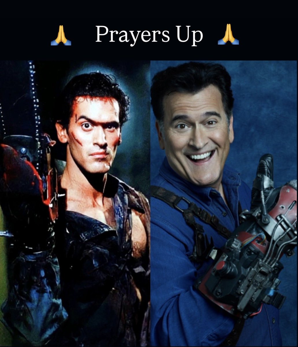 80sThen80sNow's tweet photo. Recently, Actor Bruce Campbell Shared In Greater Detail His Incurable Cancer Diagnosis.  

“I think I’m doing as well as you can for having cancer.  I go through most of my day not thinking I have any cancer.  It’s a bit of a whack-a-mole-life that I have to get used to.”

“If you want to get your financial house in order from A-Z, get cancer.  If you want to rekindle with friends and family that you haven’t talked to in decades, get cancer.  If you want to refocus your life, laser focus on only the things that bring you joy and remove the drudgery of everyday life forever, get cancer.”

We’re all rooting for not only you Bruce but everyone who’s currently fighting what feels like insurmountable battles.  One day at a time!  

#brucecampbell #evildead #legend
