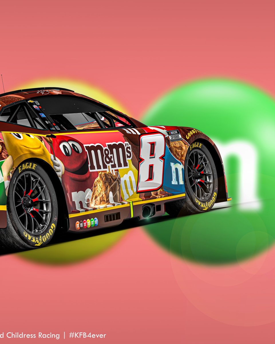 paj_designs's tweet photo. Feels nice to finally get a @KyleBusch scheme out, missing Rowdy big time.  🕊️

@mmschocolate #kylebusch https://t.co/fvvJ03P10U