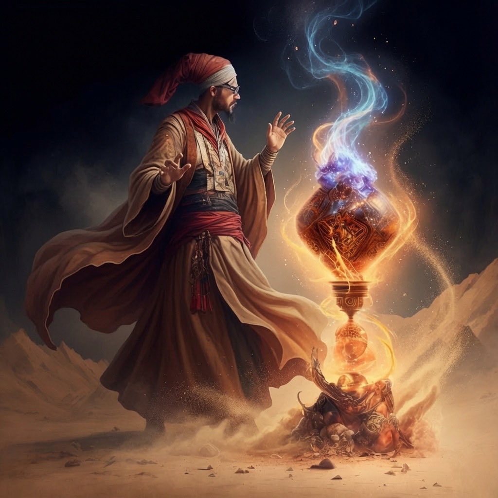wammerman's tweet photo. On AI: “We have arranged elemental sand and lightning so we can talk to it—and it talks back.” https://t.co/HFOPBZndOW