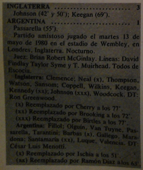 MemoriaHincha's tweet photo. El 20 de julio pasado, tan solo 5 días después del Argentina 2 Inglaterra 1 por el Mundial, falleció Kevin Keegan, referente del Liverpool, el Hamburgo y la selección inglesa, y quien fuera admirado por Maradona, que así lo describía en una nota a El Gráfico tras el partido amistoso que en Wembley, los ingleses ganaron por 3 a 1, el 13 de mayo de 1980.