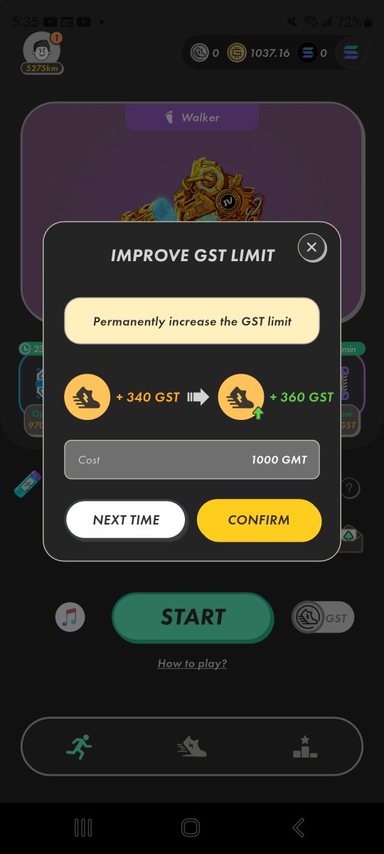 1Chocolate4U's tweet photo. Getting that much closer to 700 #GST in the #STEPNOG #SOLREALM 💪🫶🇨🇦 https://t.co/siLKjsiMn7