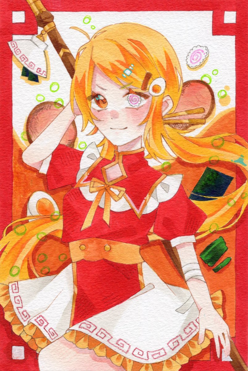 1016_range's tweet photo. ニーハオ！ヌードルガール🍜
#ラブコピ展5 #コピック https://t.co/i760JSXECX