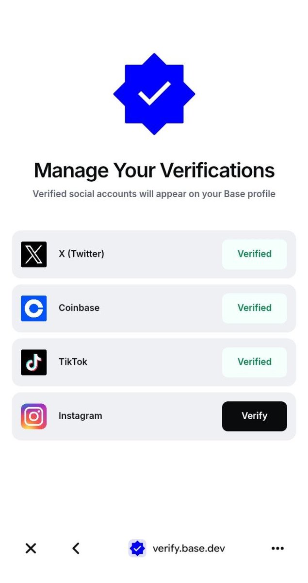 shadatofficial1's tweet photo. $BASE Airdrop Real Users Over Bots? 👀

Base recently showed its Verify Onchain system, and the biggest thing I noticed is the focus on Sybil resistance

There are already millions of wallets on Base, but the important question is:

Which wallets belong to real users?

The new verification system is designed to help identify real users and prevent one person from farming with hundreds of wallets

 What I’m doing now:
> Using Base App regularly
> Keeping real onchain activity
> Bridging and using different Base dApps
> Trading on Base
> Exploring Base App mini-apps
> Connecting my verified social accounts
> Completing Base Verify when available
> Avoiding unnecessary wallet farming

If you already use MetaMask, you can also import your existing wallet into @baseapp instead of starting from zero

>>Base App
🔗https://t.co/F0WLjg0RqW

>>Base Verify:
🔗https://t.co/PqxIy9n5sv

Important: @base airdrop has NOT been officially confirmed yet, and the current Verify demo is not an airdrop claim

But if Base really wants to reward genuine users and filter Sybil wallets, building real, consistent activity now could be much more meaningful than simply creating hundreds of wallets

Real users > Sybil farmers?
Let’s see what Base does next🪂