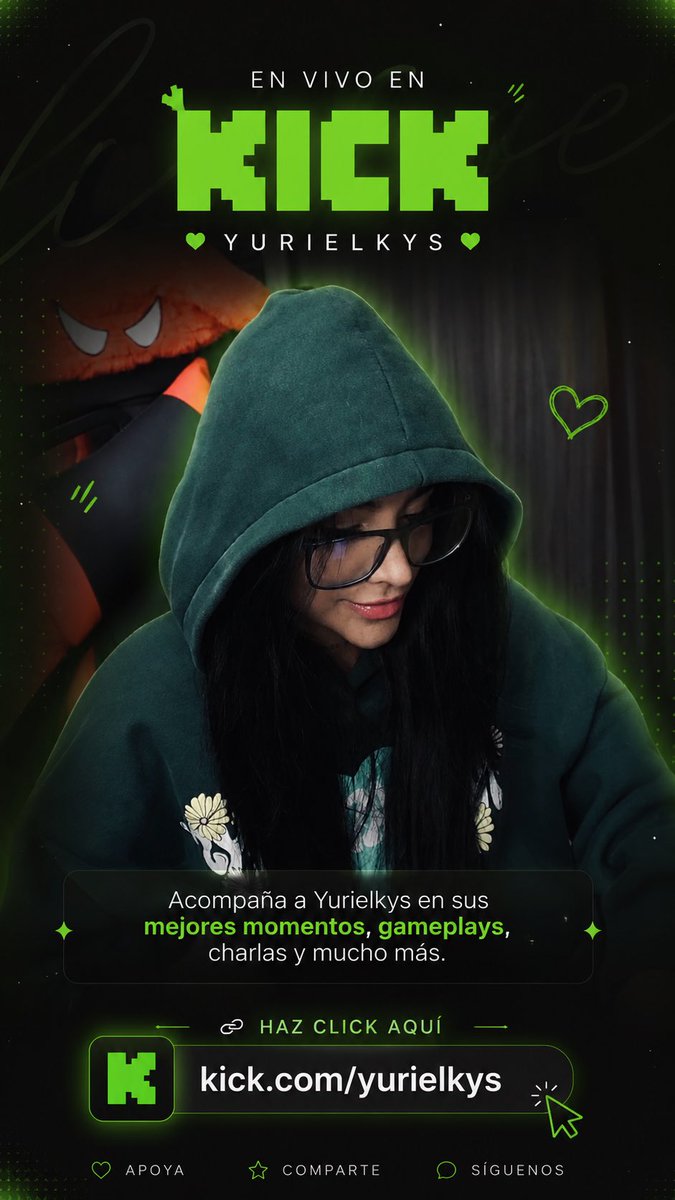 FandomYurielkys's tweet photo. Acá les dejo el link del canal de Kick 

https://t.co/aC0OAqB0ox https://t.co/GDh9LllIjZ