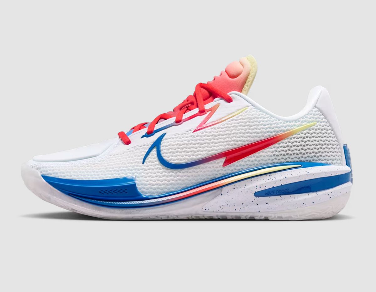 SOLELINKS's tweet photo. Ad: Dylan Harper x Titan x Nike G.T. Cut 'White and Chile Red' releases August 6th => https://t.co/B4Zlkze3Oc https://t.co/E2DTSoobtr