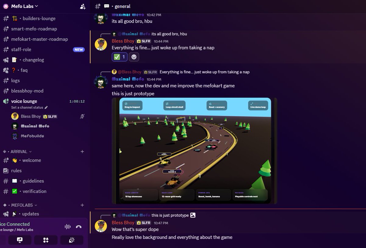 MEFOlabs_'s tweet photo. I agree. Building and growth require different expertise. At @MEFOlabs_ , we're focused on building in public first instead of chasing hype. We'd rather earn a community of real supporters through consistent progress than force growth with outdated tactics.

join our discord brother. lets have a talk there 😉