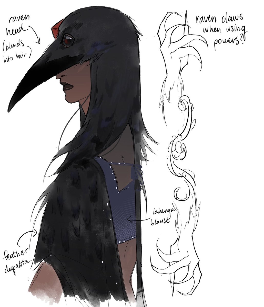 grilledbybats's tweet photo. an absolute raven concept I’m conjuring up in hopes we actually get her🤞🏾
#raven https://t.co/M6lXqgePuY