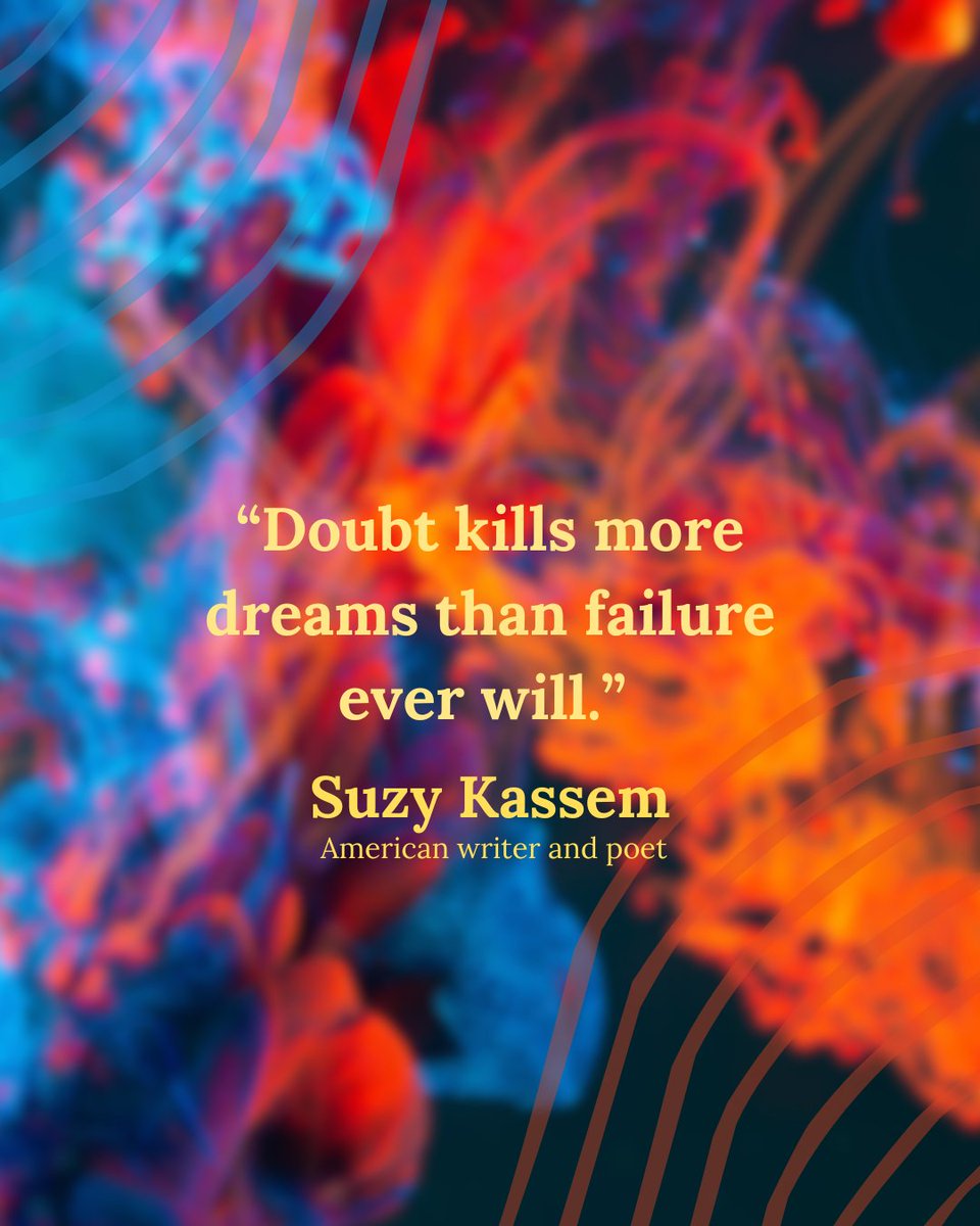 LesleyLambert's tweet photo. It whispers “what if” before you even begin. 🚫
But failure? It teaches, it strengthens, it moves you forward. 
Trust yourself. Start anyway. 🙌

#overcomedoubt #mindsetmatters #successmindset #keepgoing #nomorefear #chaseyourdreams #dreambig https://t.co/rWrcBjQsFJ