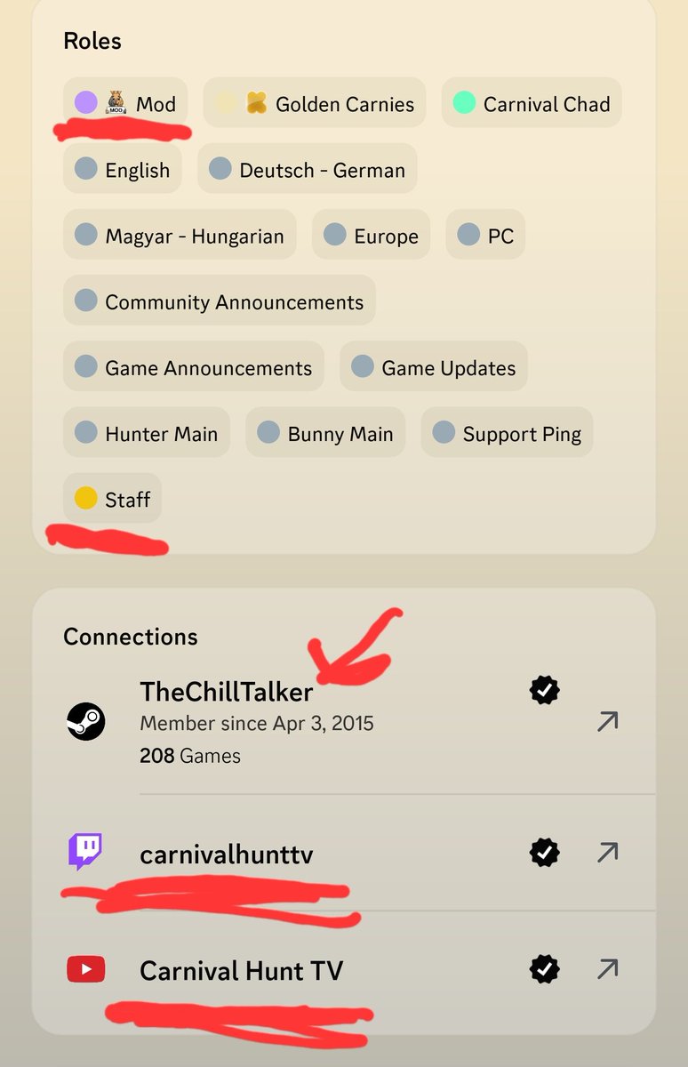 Vulpixia's tweet photo. again @Crytivo @crytivostore @CrytivoManager @BeerNightStudio 

if you dont want to read the tweets, I get it- its alot

will you atleast spent 10m of your time watching this video

REMOVE thechilltalkers staff/mod role

&amp; revoke these socials from them
https://t.co/rePLASOkLe https://t.co/1vCJzYs9dT
