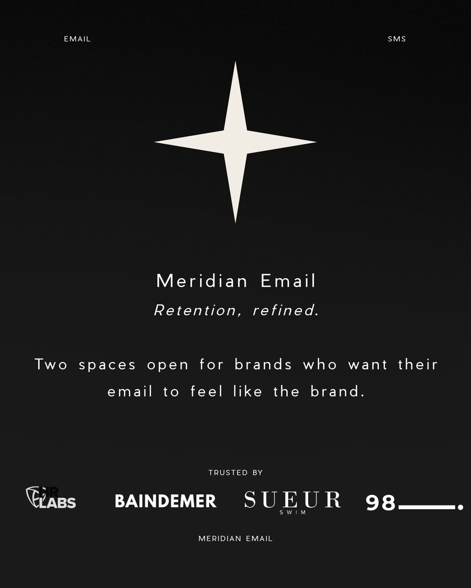 LiiamGreen's tweet photo. Two spaces open right now for brands who want their email to actually feel like the brand.

Not look like every other Klaviyo template. https://t.co/g1kmtG7F6F