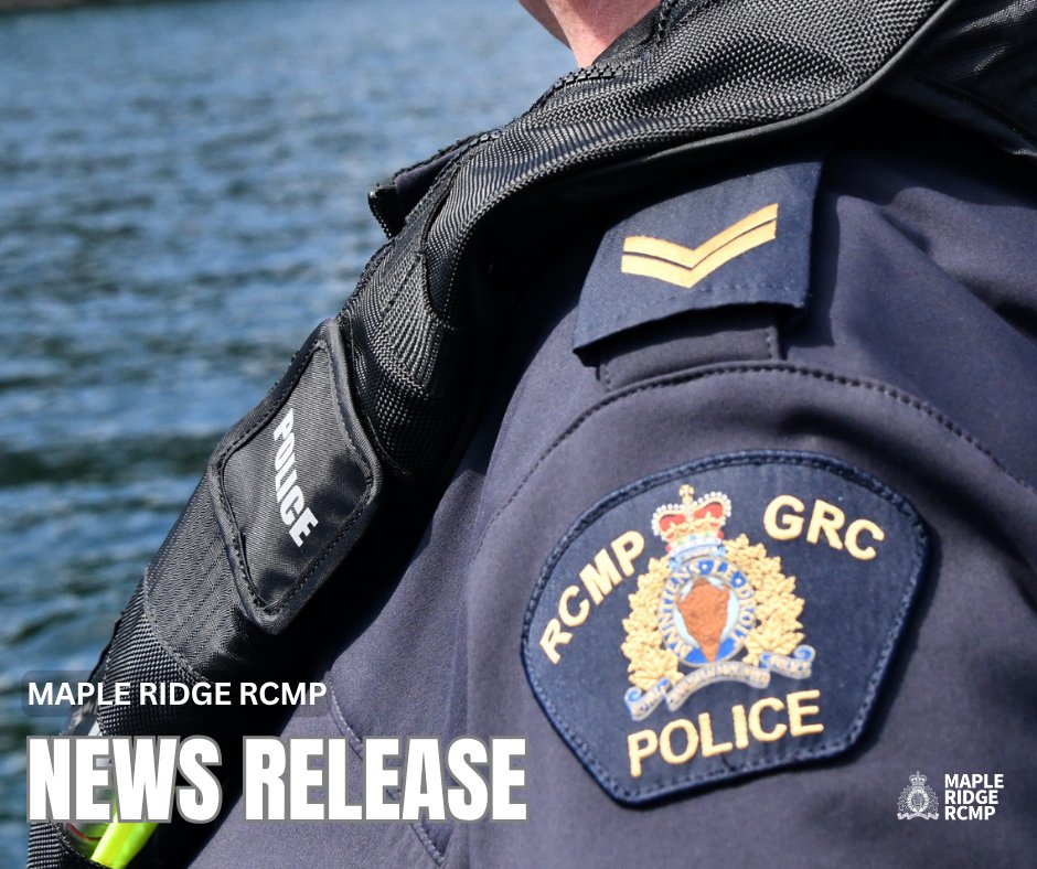 RidgeRCMP's tweet photo. On July 27, 2026, at approximately 8:00pm, Maple Ridge RCMP were dispatched to assist with a medical emergency in the 27800 block of 113 Avenue at Whonnock Lake.

News release: https://t.co/t1510usjD8 https://t.co/xl6fLUu60U