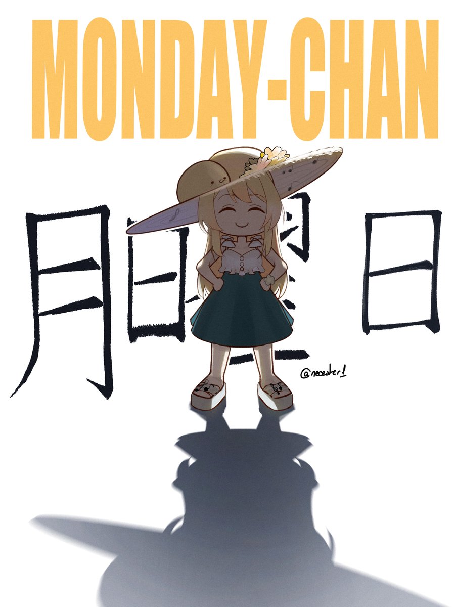 Necester1's tweet photo. I dropped Monday-chan so here's a sketch to thank the holo gods 🙏
#Artnose https://t.co/YR37Gg8CLn