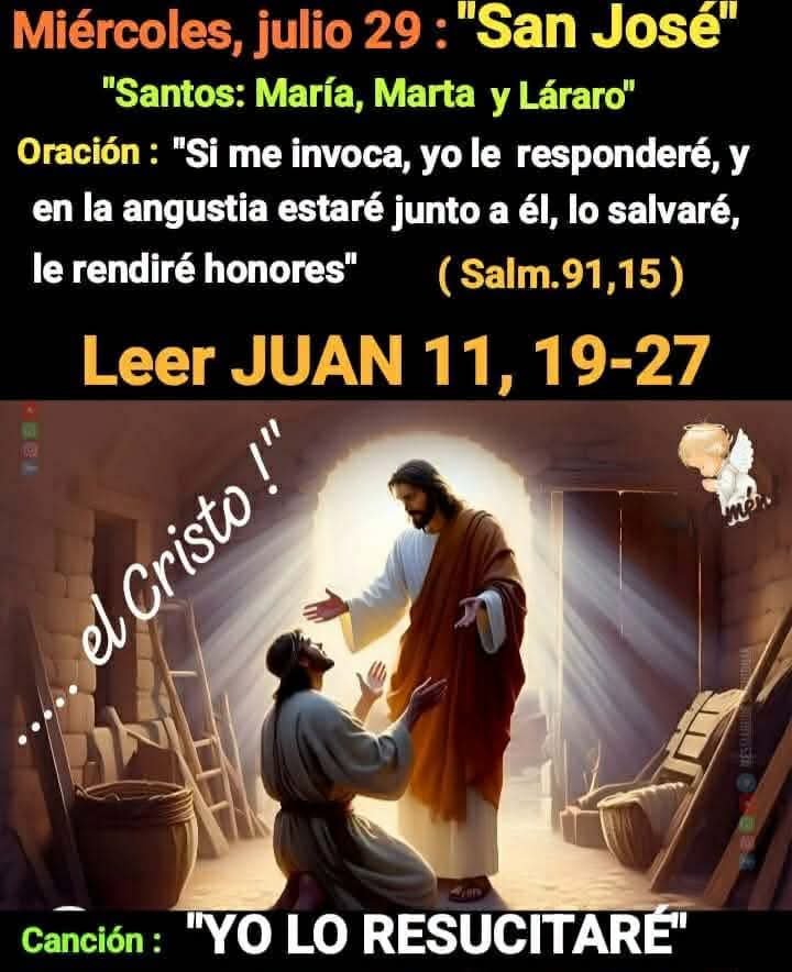 Elhalcondandy's tweet photo. 🌱Santa Misa 1️⃣7️⃣.ª T.O. 29-julio-2026🌱⬜️ Ciclo A Año Par🌳P. Chelo

💚1️⃣Juan 4 ⟨⟨ ⟩⟩
💚Salmo: 33 ⟨⟨ ⟩⟩
💚Evangelio: San Juan 11 ⟨⟨ ⟩⟩

🗣️Ofrendas métodos normales-Compromisos mensuales
🚫🎥
Suscríbete 📲FB e Instagram
#somosreencuentrofamiliar #YosoyRF https://t.co/rXnTFs4wf2