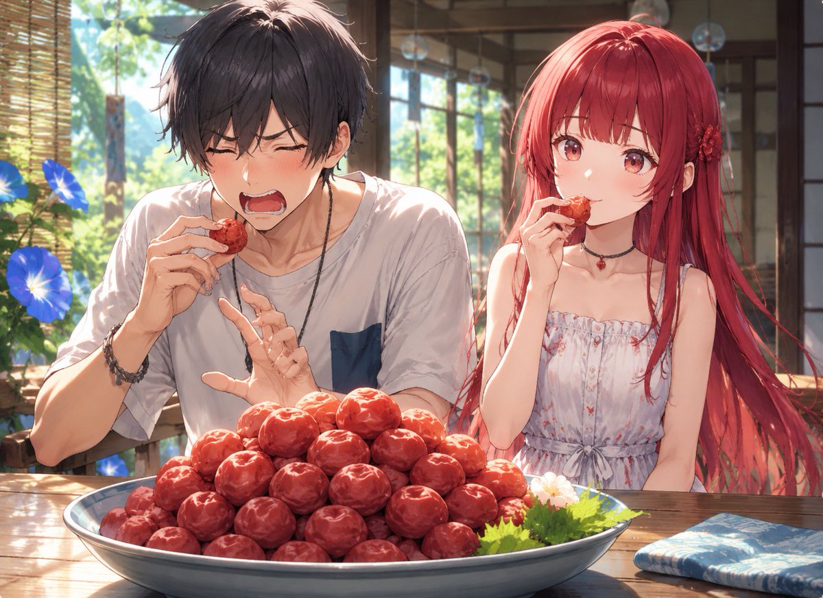 ruby_star_718's tweet photo. #梅干しの日
(￣*￣)
梅干しは美味い(　ﾟдﾟ)ﾝﾏｯ! https://t.co/OJzdhGrrOm