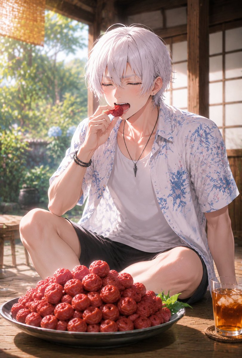 ruby_star_718's tweet photo. #梅干しの日
(￣*￣)
梅干しは美味い(　ﾟдﾟ)ﾝﾏｯ! https://t.co/OJzdhGrrOm