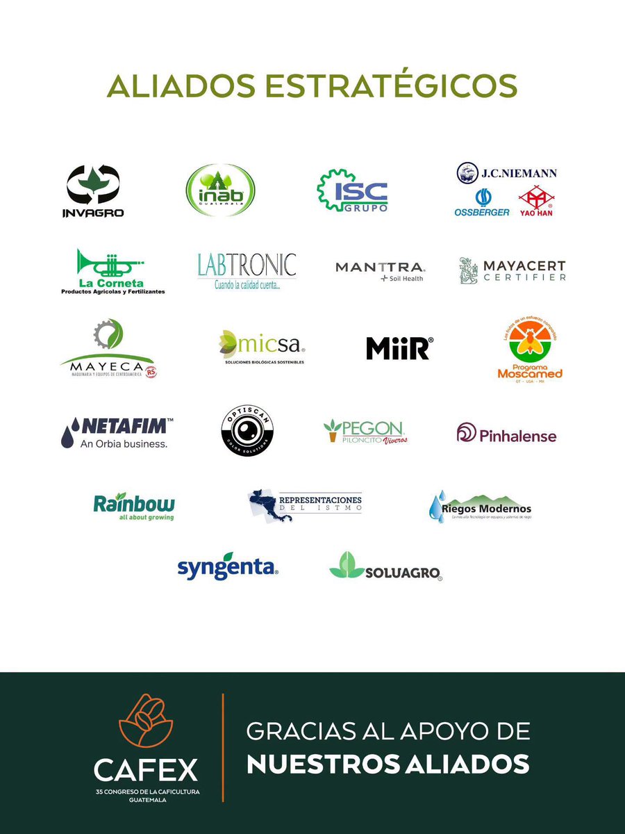 MOSCAMEDGT's tweet photo. Estamos listos para participar en CAFEX de @CafedeGuatemala

Es un honor ser parte de la edición 35, permitiendo fortalecer el relacionamiento con uno de los sectores agrícolas más importantes del país, divulgar las acciones de vigilancia y control de la mosca del Mediterráneo. https://t.co/EeTWfMY4LX