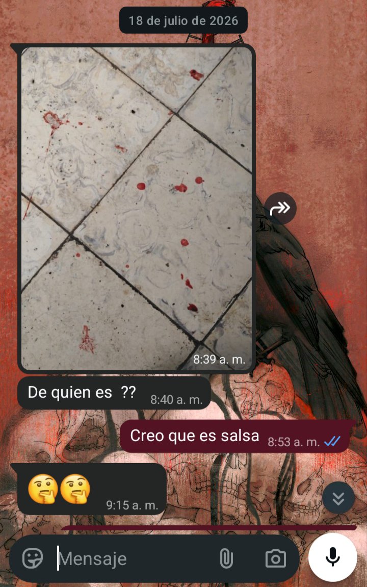BadytheNight's tweet photo. La conversación más norma con mi hermana mayor (pensó que era sangre) 😂 https://t.co/vZ6Mr921HW